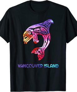 Vancouver Island Brtish Columbia Fisherman Orca Killer Whale T-Shirt