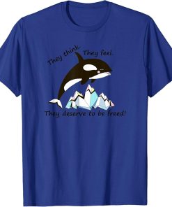 Free Orca Killer Whales T-Shirt